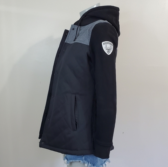 686 Autumn Insulated DWR Coated Hooded Fitted Quilt Jacket Size XS - Picture 9 of 15